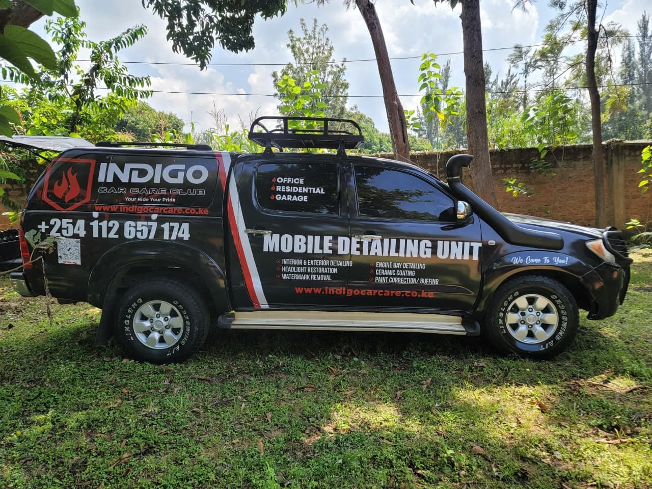 Indigo Car Care Mobile detailing unit