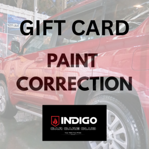 Paint correction gift card by Indigo Car Care Club
